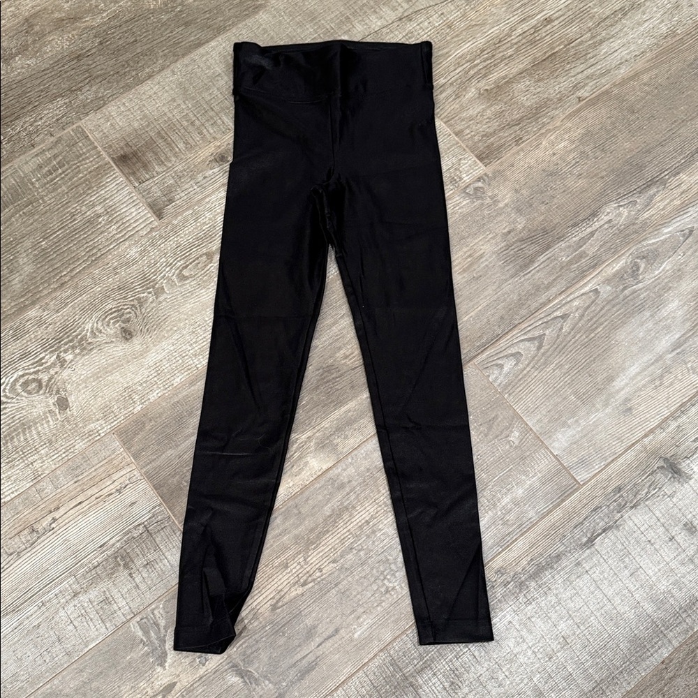 KORAL black lustrous leggings size x-small